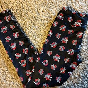 Ohio State Black Leggings